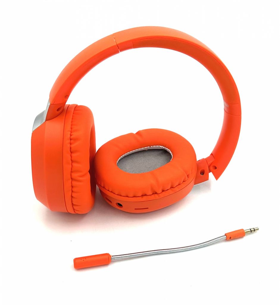 Наушники Bluetooth DEEPBASS R11 с RGB подсветкой Оранжевые - фото фото фото 3