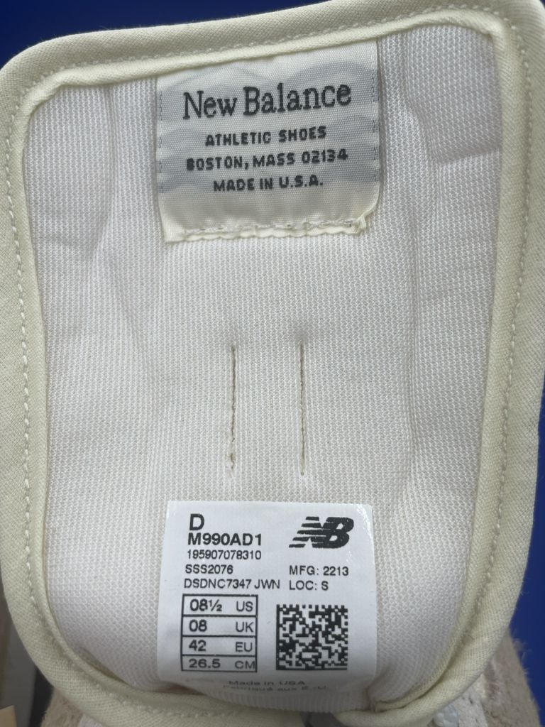Кроссовки New Balance M990AD1  (US 8.5 Made in USA) - фото фото фото 5
