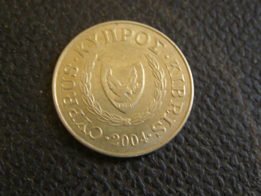 5 центов Кипр 2004 г - фото фото фото 1