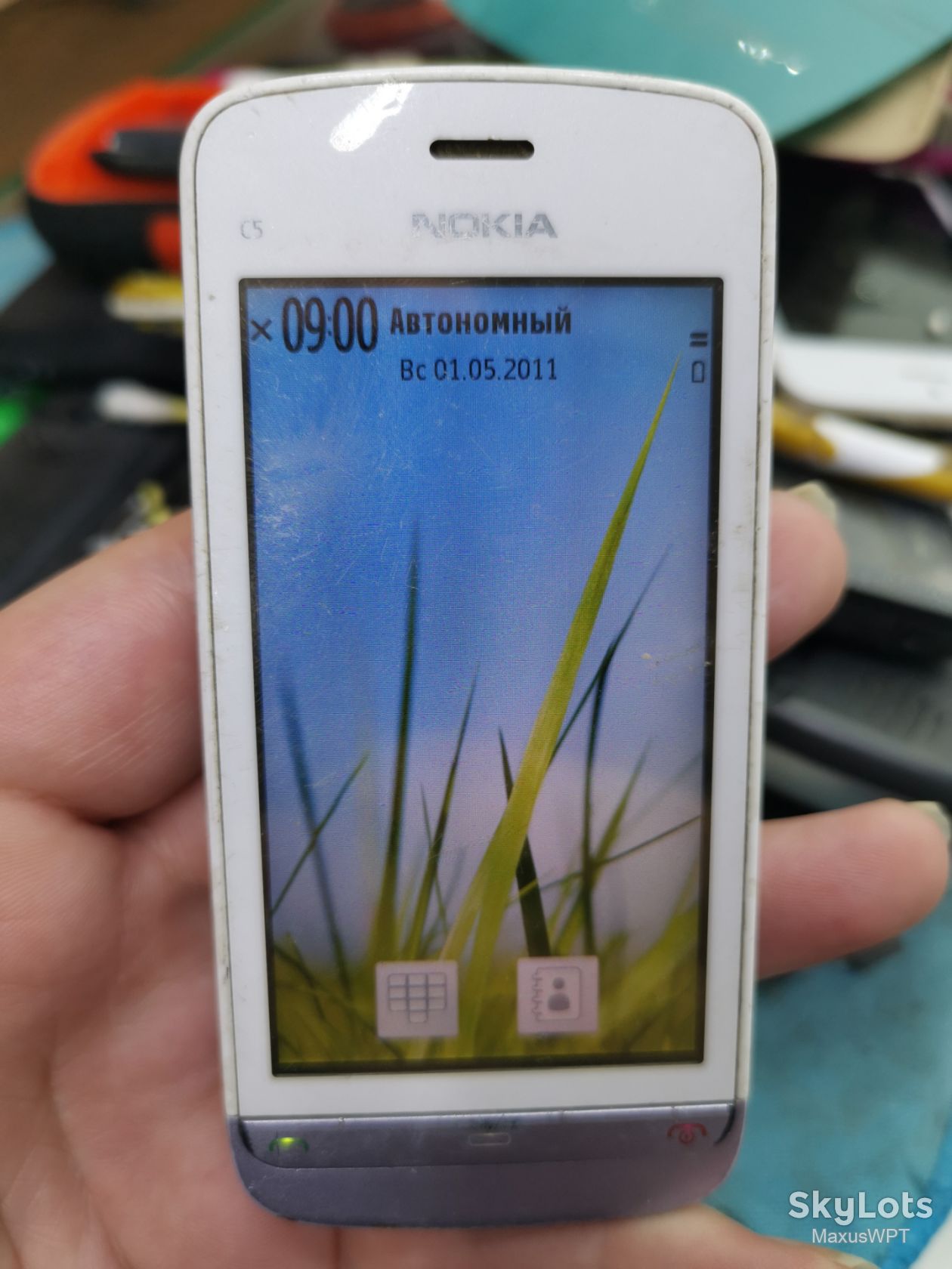 #2057 sklad Nokia c5 03 c5-03 white - фото фото фото 0