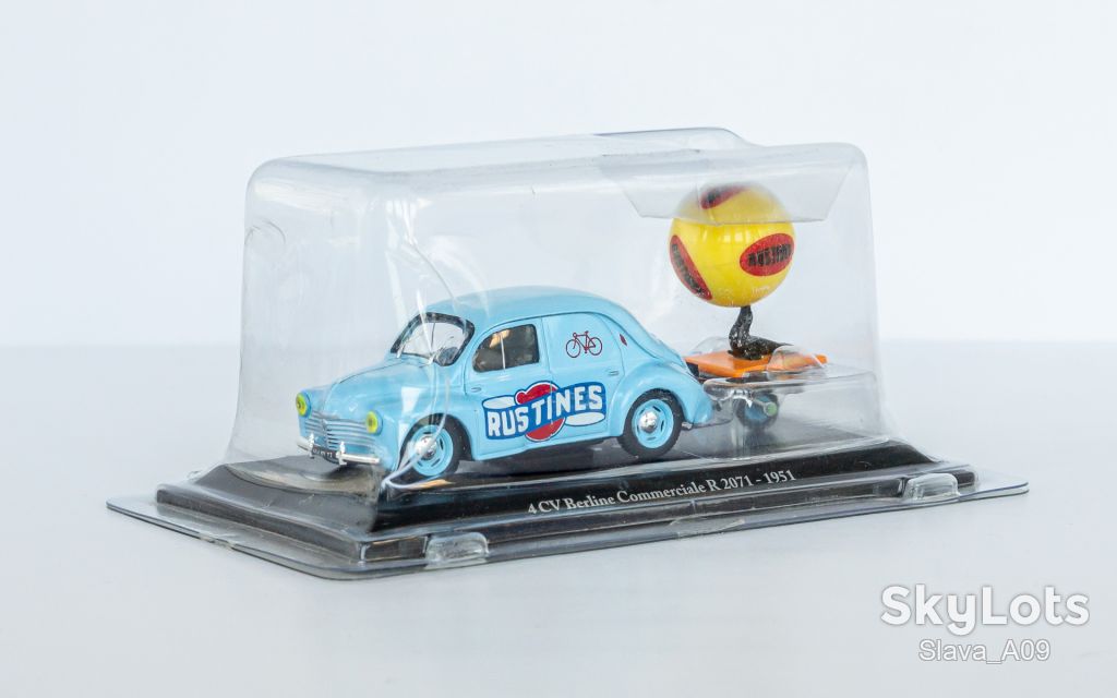 1:43 Renault 4CV Commercial 1951 blue, Eligor #54332 - фото фото фото 0