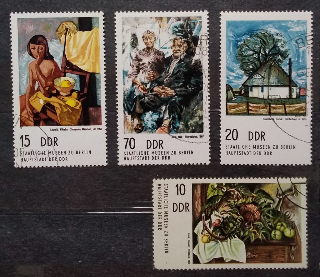 ГДР 1974 г - Живопись XX века - фото фото фото 0