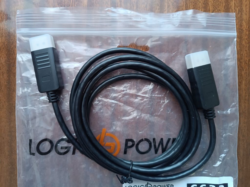 Кабель LogicPower DisplayPort-DisplayPort 4K 1.8 м Black - фото фото фото 1