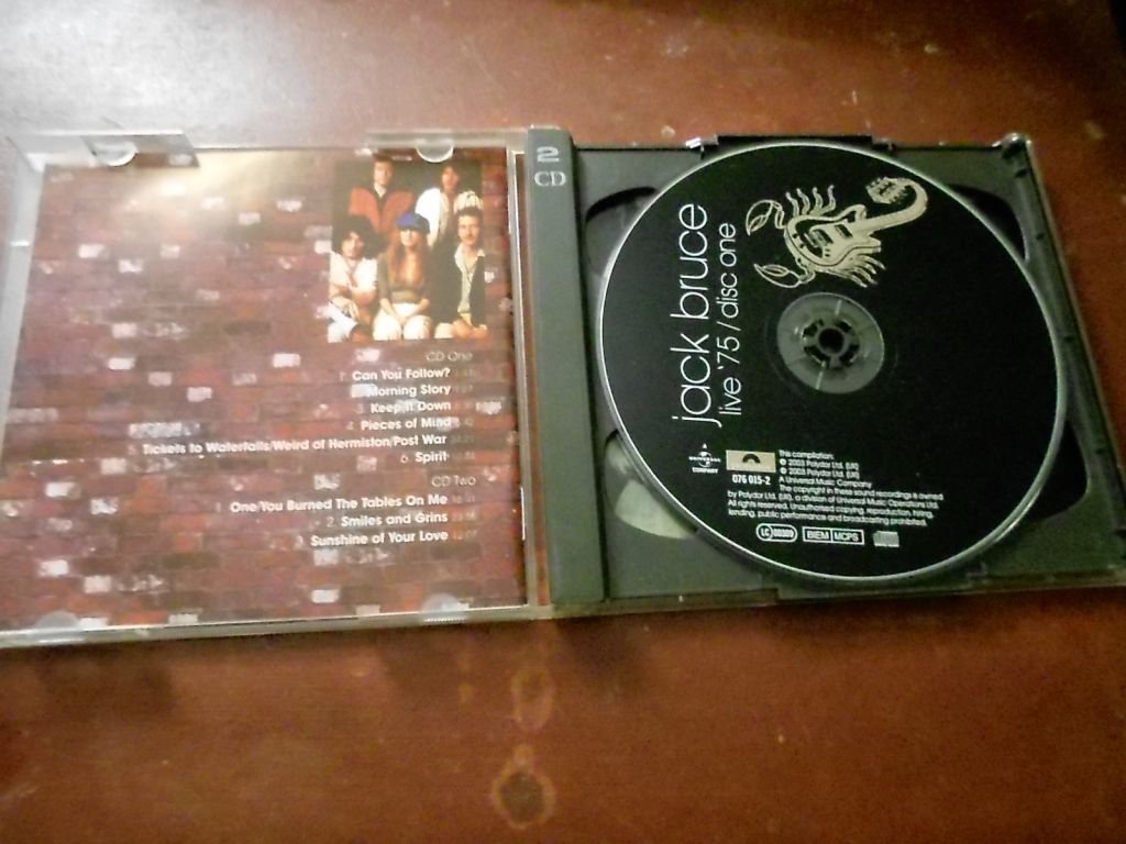 The Jack Bruce Band Live'76 2CD - фото фото фото 2