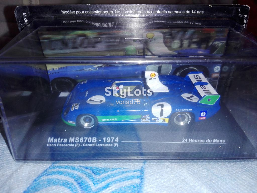 1/43 MATRA MS670B-1974. - фото фото фото 2