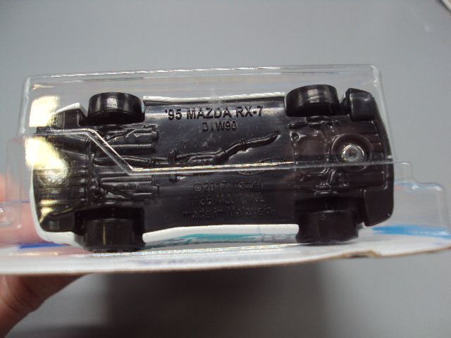 Машинка модель автомобіль Hot Wheels white 95 Mazda RX-7 project біла мазда №19047с - фото фото фото 6