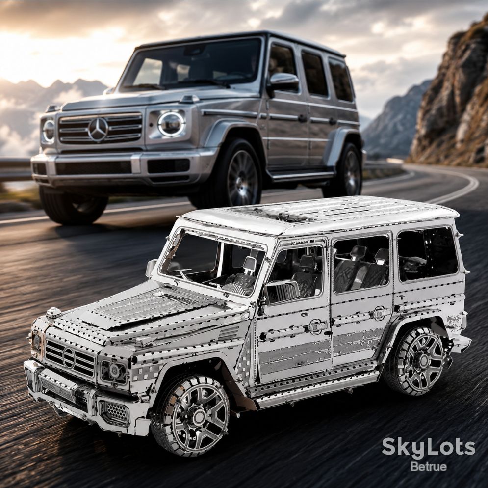 3D металевий конструктор Mercedes-Benz G 500  (20080) - фото фото фото 0