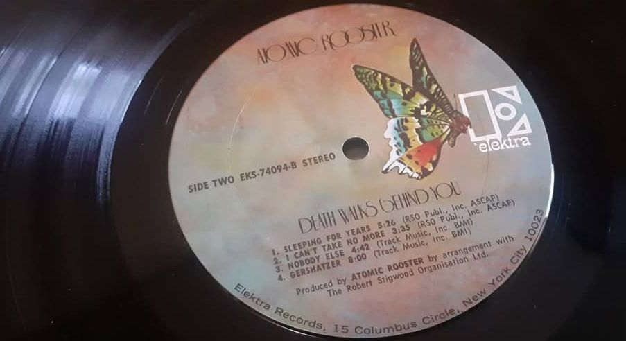 Платівка  Atomic Rooster - Death Walks Behind You. - фото фото фото 4
