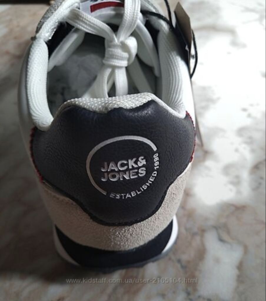 Кроссовки Jack &amp;Jones 44р белые - фото фото фото 3