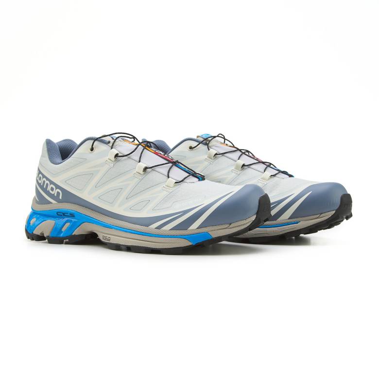 Salomon XT-6 GTX White Grey Blue 41 - фото фото фото 1