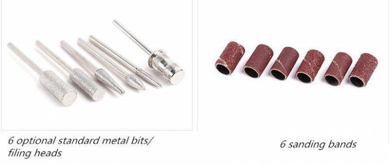 Фрезер для маникюра и педикюра Nail Master (Glazing machine), 35000 оборотов - фото фото фото 4
