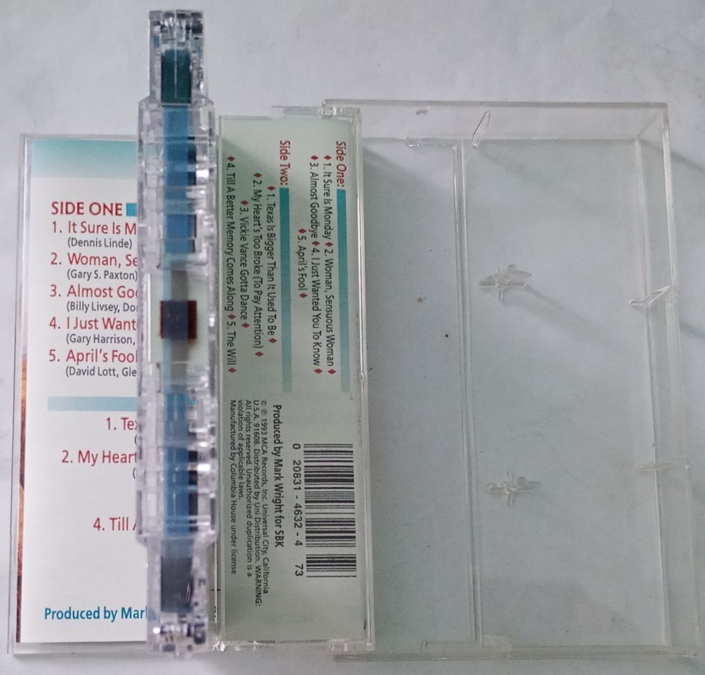 MARK CHESNUTT Almost Goodbye. Cassette US - фото фото фото 2