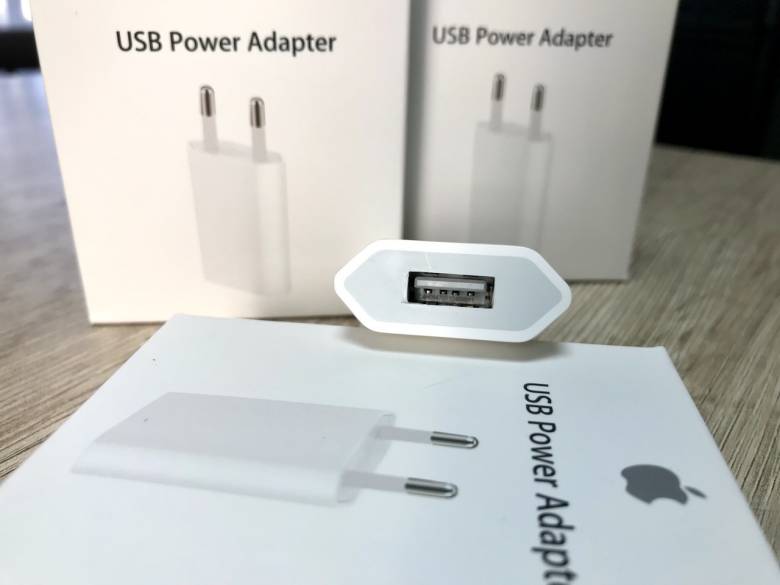 Блок питания, Power Adapter iPhone 5W Сетевой адаптер, Блок, Кубик к айфону - фото фото фото 4