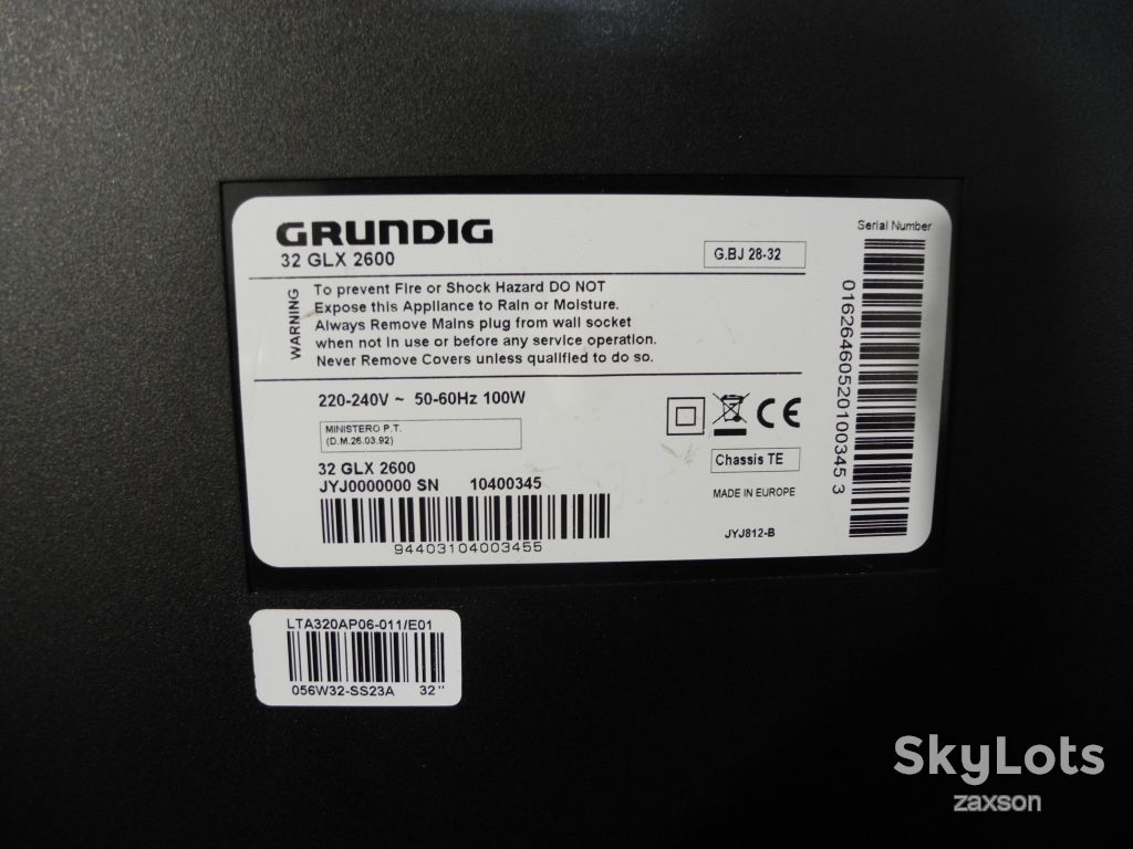 Main YTD190R-6 Grundig 32GLX2600 - фото фото фото 1