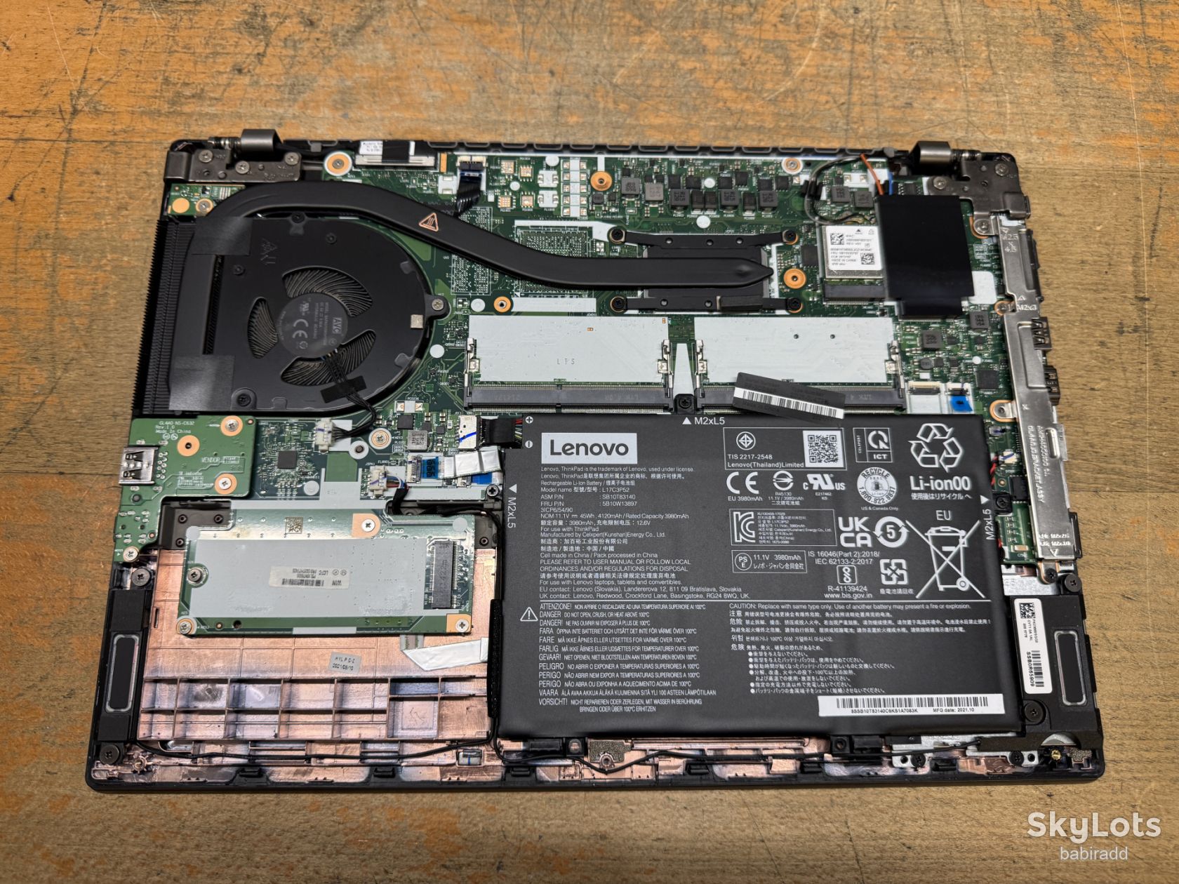 Ноутбук LENOVO L14 G1 I5-10210U/БЕЗ DDR4/БЕЗ SSD   (52) - фото фото фото 4