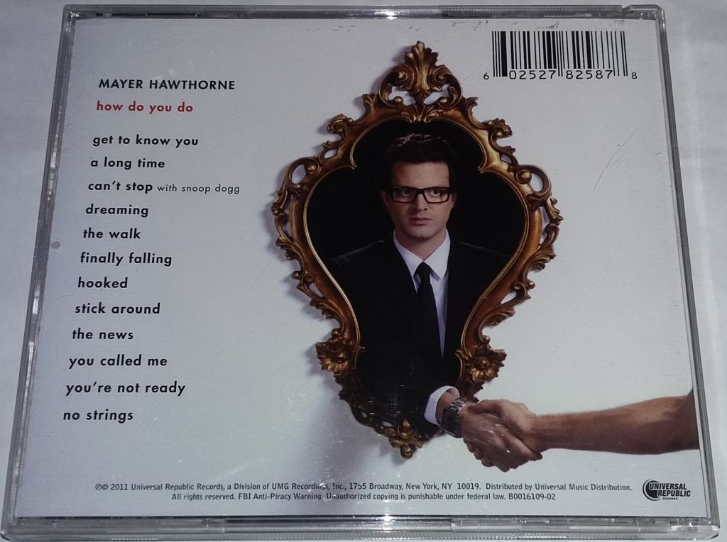 MAYER HAWTHORNE How Do You Do CD  US - фото фото фото 2
