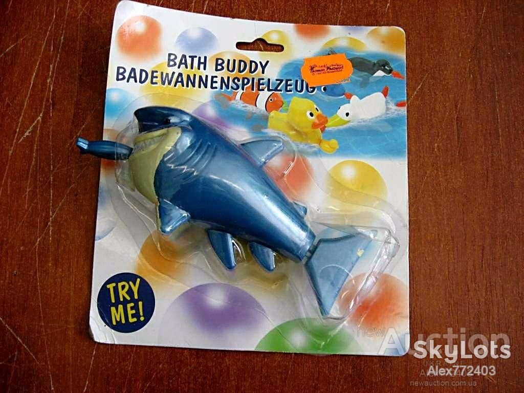 Игрушки для ванной Акула и Рыбка из Германии!  (Новые) - фото фото фото 4