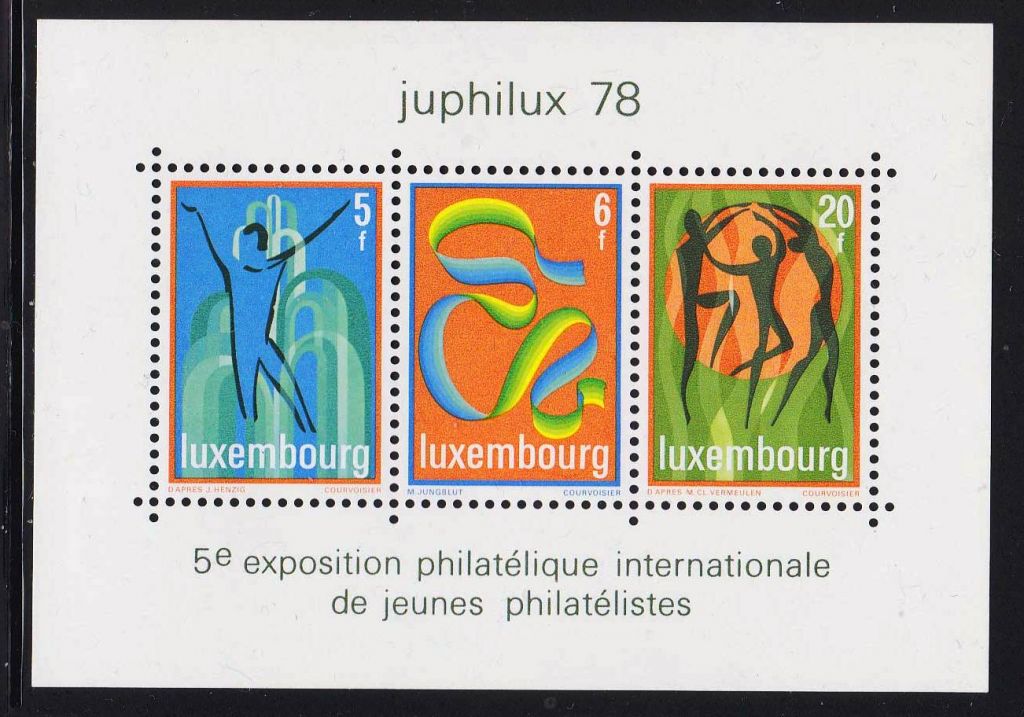 Люксембург 1978 г MNH - блк - фото фото фото 0