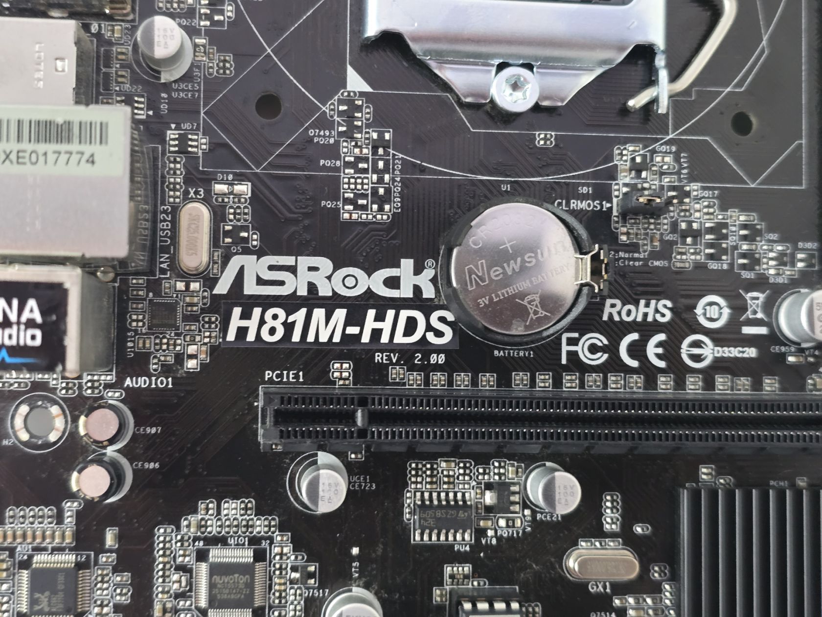 Материнська плата ASRock H81M-HDS     (Socket 1150,HDMI,DDR3,б/у) - фото фото фото 2