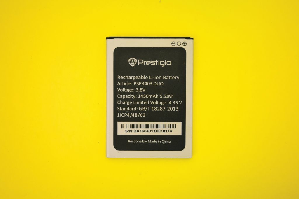 Аккумулятор Оригинал акб Prestigio PSP3403 Wize L3    (1450 mAh) - фото фото фото 2