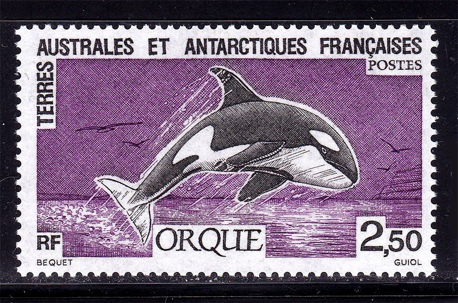 Фауна Уолис и Футуна / WF 1993 г MNH - касатка - фото фото фото 0