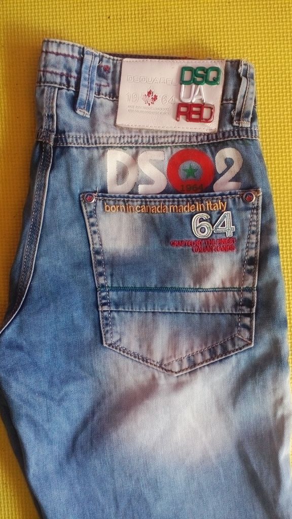ИТАЛИЯ DSQUARED made in italy шорты фирменные - фото фото фото 0
