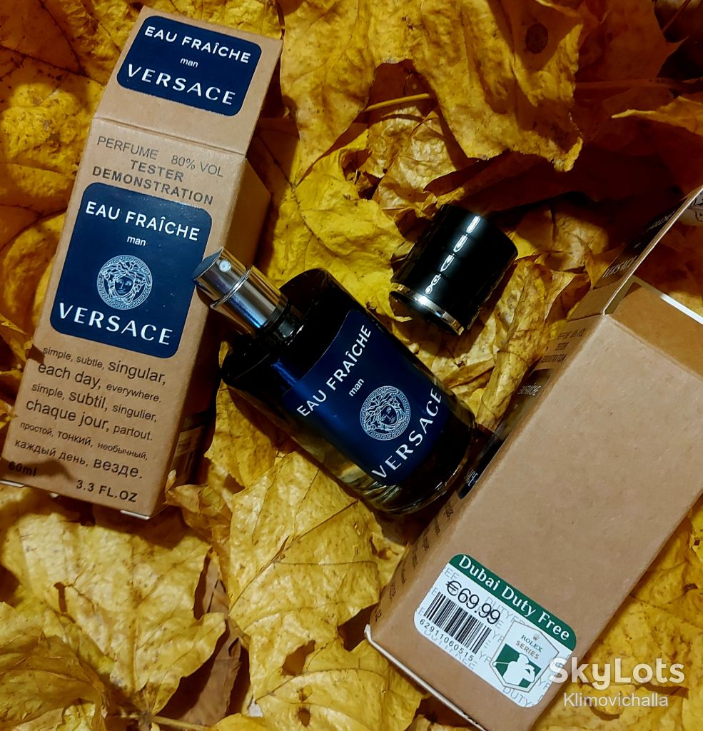 VERSACE Man Eau Fraiche Тестер DUTY FREE чоловічий 60 мл - фото фото фото 0