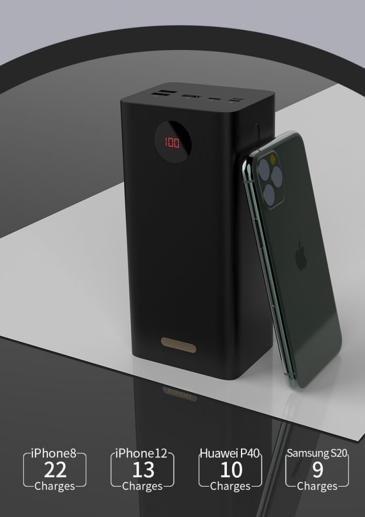 ROMOSS PEA60 Повербанк 60000 mAh   Быстрая зарядка 3.0 Quick Charge - фото фото фото 0