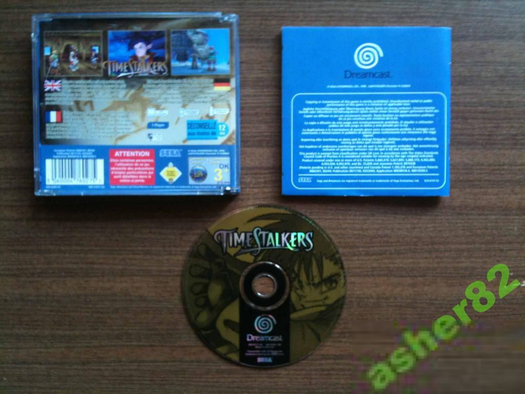 Игра на Dreamcast "Time Stalkers"       (PAL) - фото фото фото 1