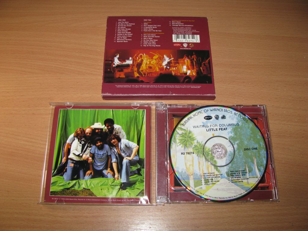 LITTLE FEAT - Waiting For Columbus  (2002 Rhino 2CD SLIPCASE,USA) - фото фото фото 1