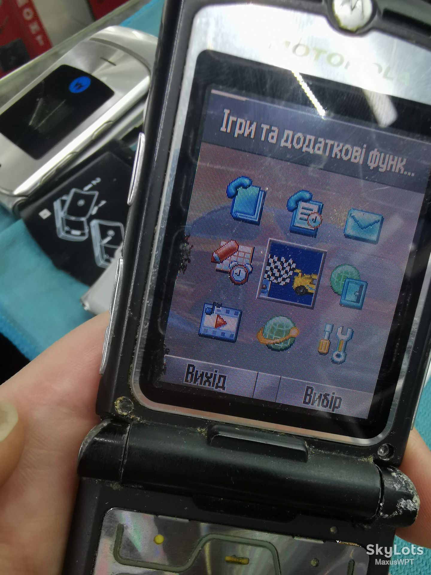#1922 Motorola Razr V3 black call 3 - фото фото фото 1