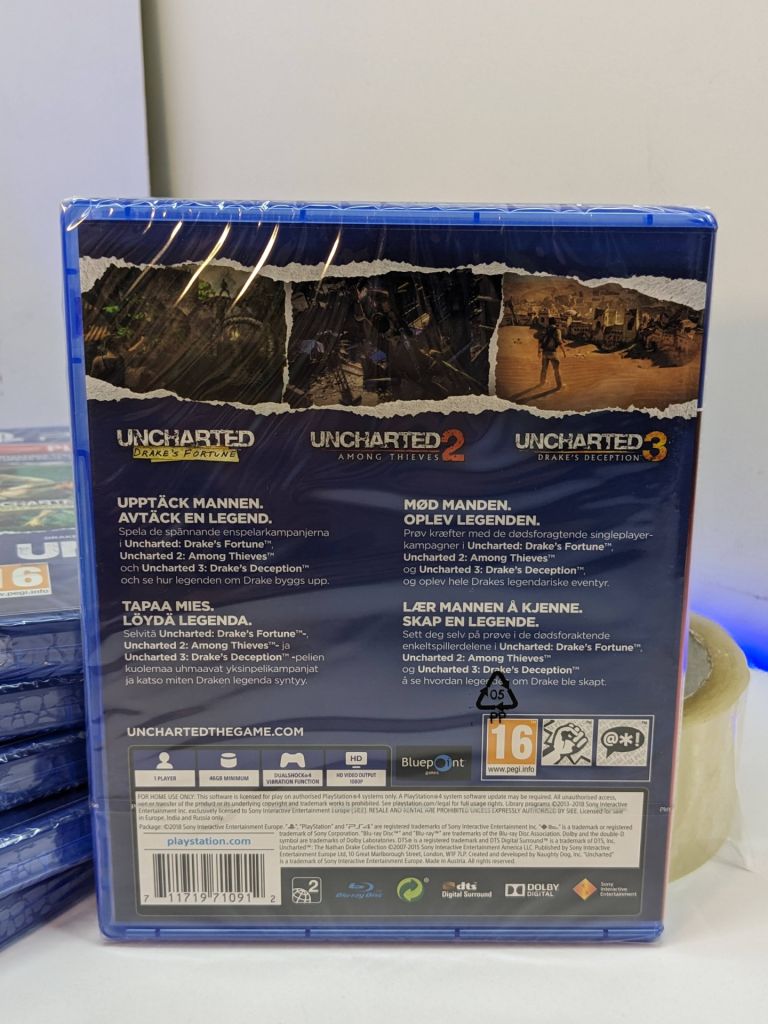 3в1 Uncharted: The Nathan Drake Collection PS4 колекція Playstation 4 диск - фото фото фото 4