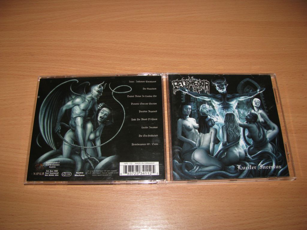 BELPHEGOR - Lucifer Incestus   (2003 Napalm Records 1st press) - фото фото фото 0