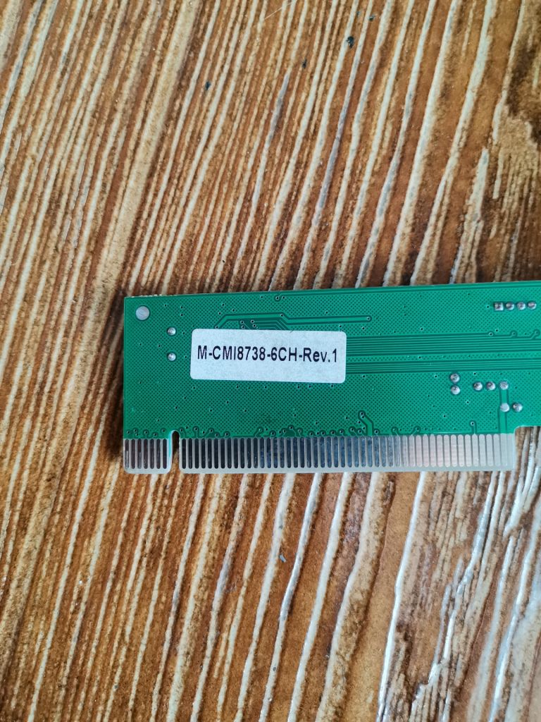 Звуковая карта PCI-E CMI 8738/6CH - фото фото фото 3
