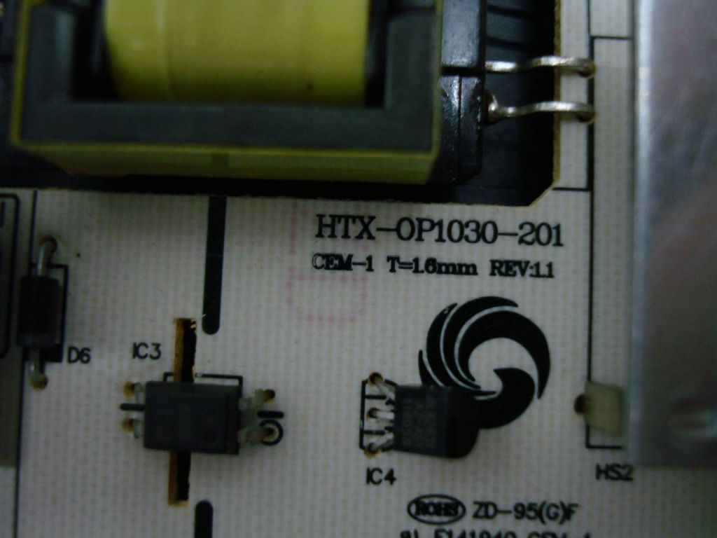 Блок питания PSU HTX-OP1030-201 от телевизора Supra STV LC1625WL - фото фото фото 3