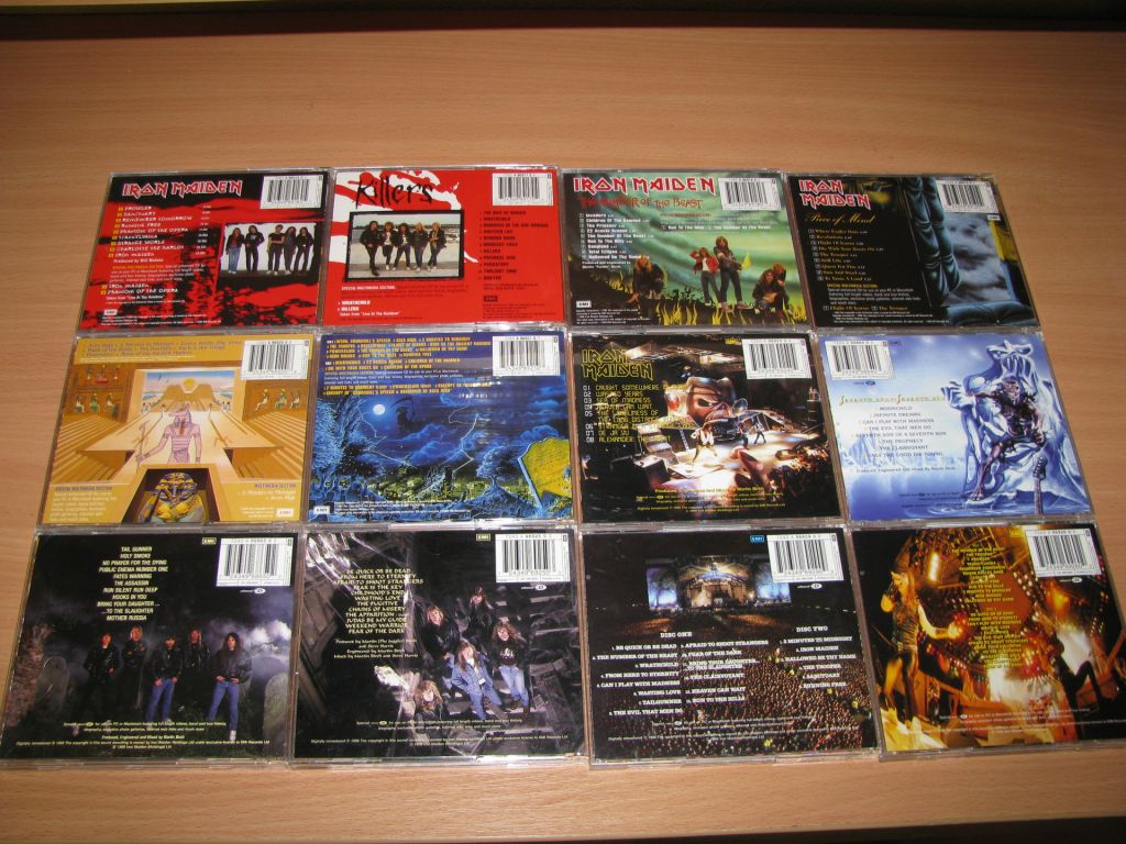 IRON MAIDEN   (1998 EMI REMASTERED) 15CDs - фото фото фото 1