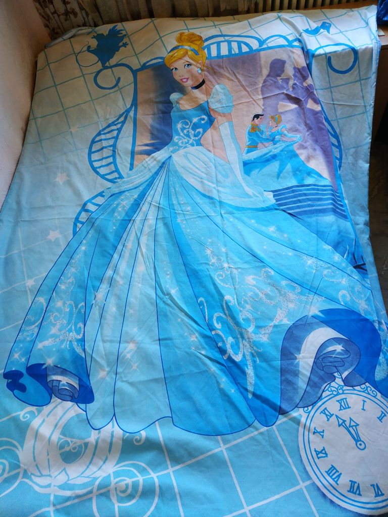 Півковдра полуторна DISNEY PRINCESS. Пододеяльник поліестер 210 х 158 см - фото фото фото 1