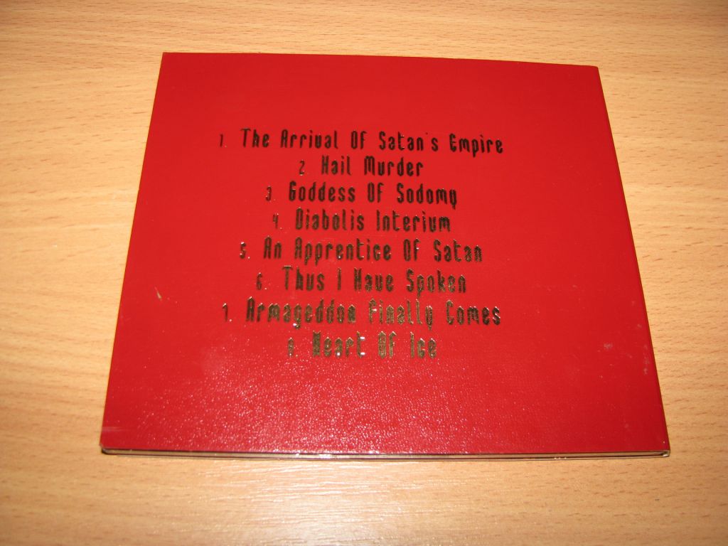 DARK FUNERAL - Diabolis Interium    (2001 No Fashion LIMITED NUMBERED DIGI,1st press) - фото фото фото 1