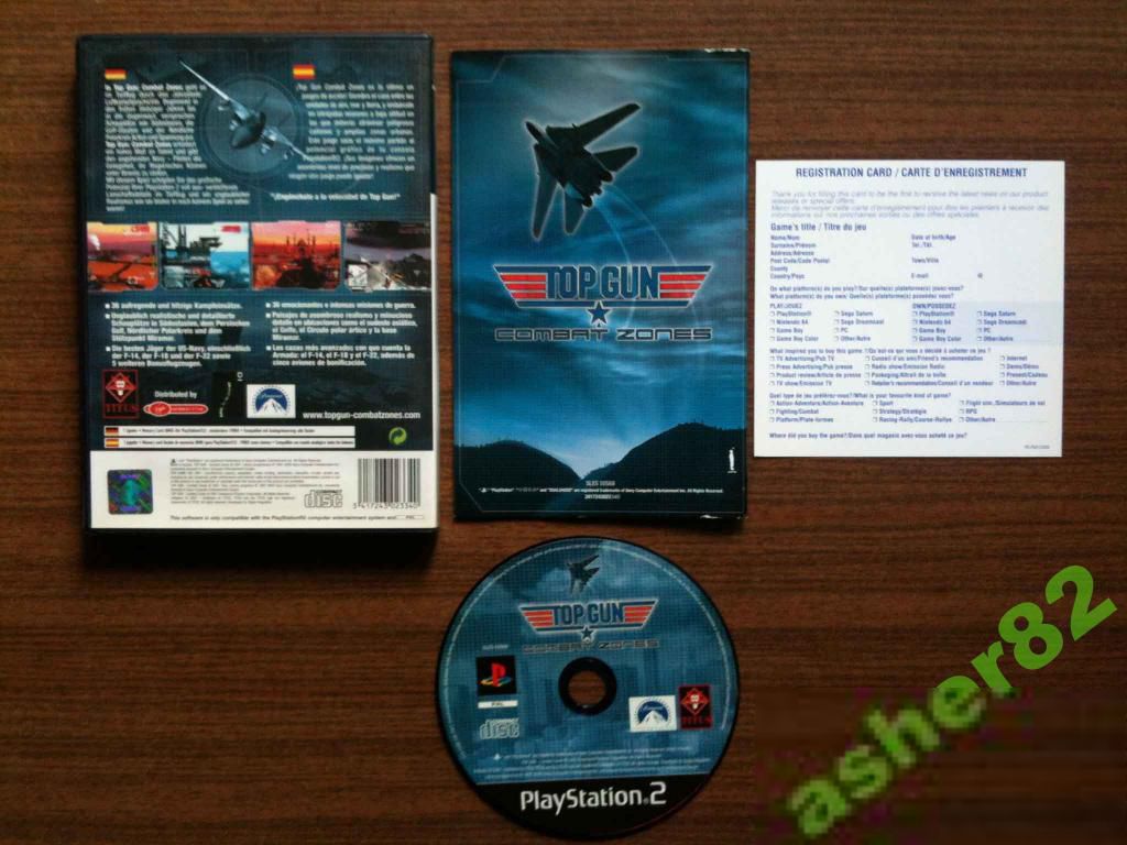 Игра на PS2 "Top Gun: Combat Zones"       (PAL) - фото фото фото 1