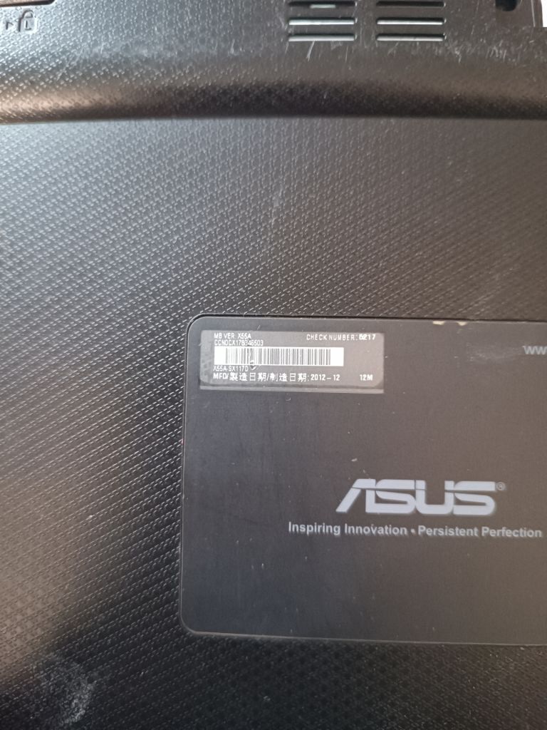 Корпус дно  Asus X55A - фото фото фото 1