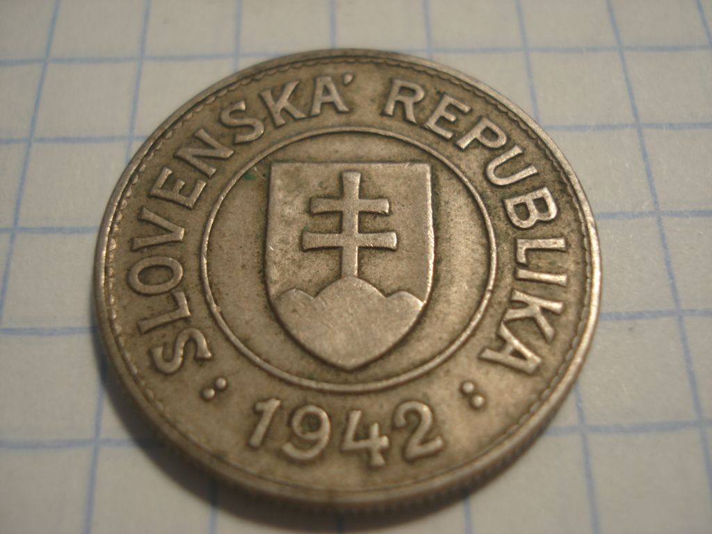 1крона 1942   Словаччина - фото фото фото 0