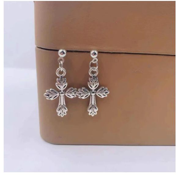 серьги кресты крестики панк рок готика - фото фото фото 0
