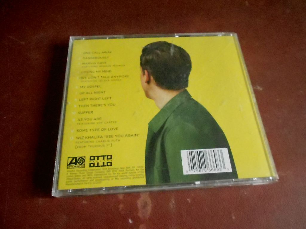 Charlie Puth Nine Track Mind CD фирменный б/у - фото фото фото 1