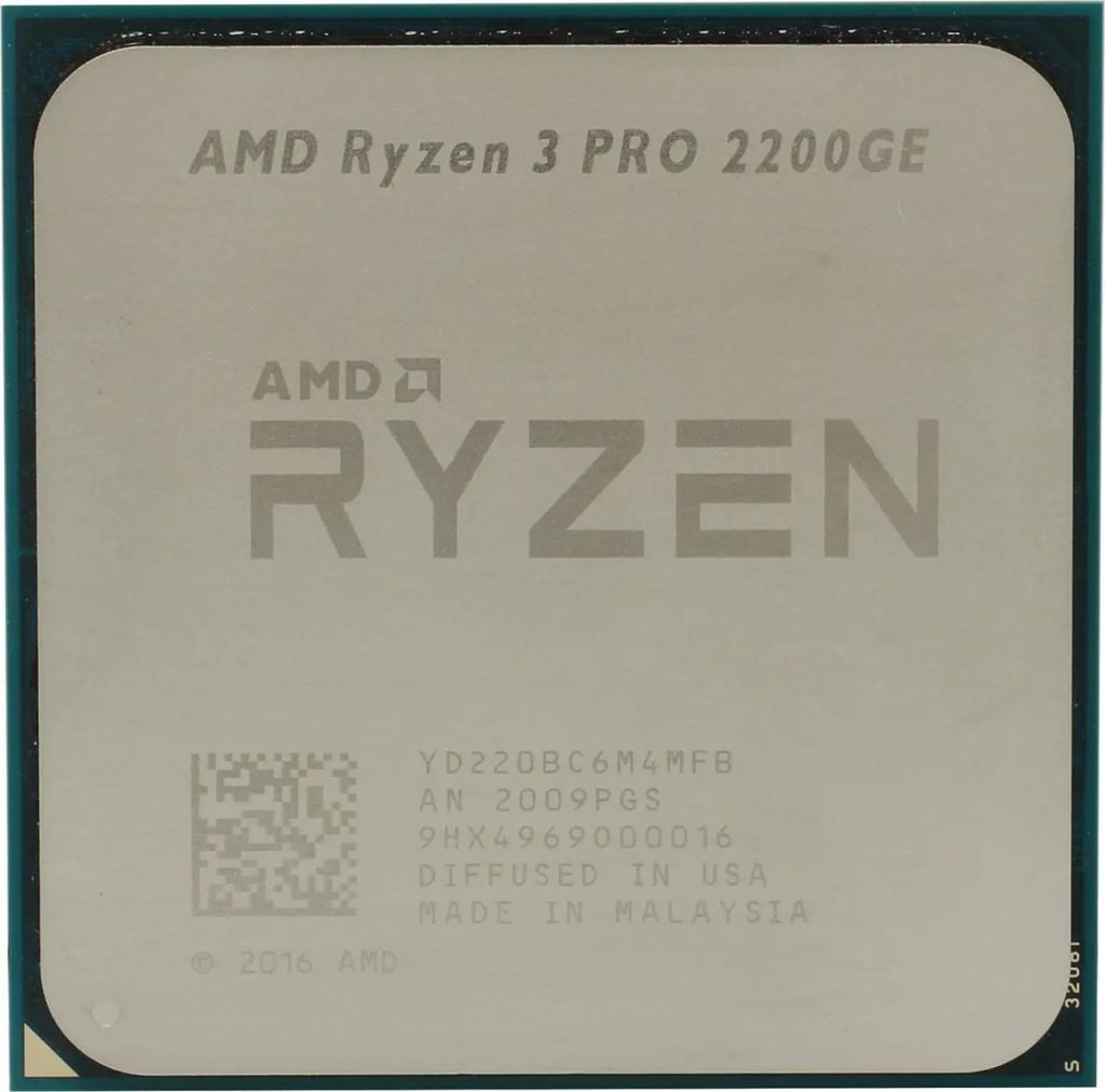 Процессор AMD Ryzen 3 Pro 2200GE YD220BC6M4MFB Socket AM4 - фото фото фото 0