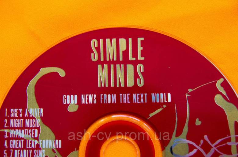 Музичний диск CD. SIMPLE MINDS 2 - фото фото фото 1