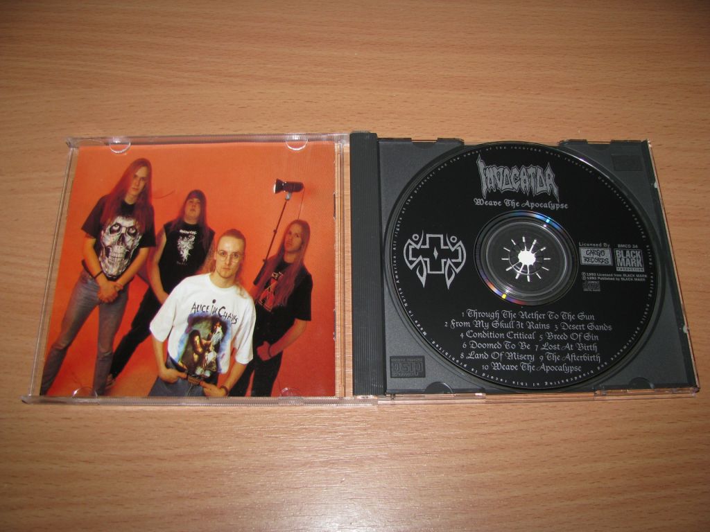 INVOCATOR - Weave The Apocalypse   (1993 Black Mark 1st press,Canada) - фото фото фото 1