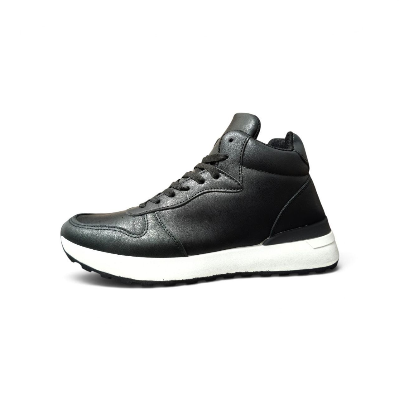 Мужские высокие кроссовки  в черном цвете Swin shoes!  41-45р с 1 грн. - фото фото фото 3