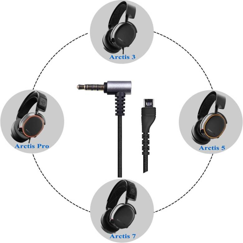 Кабель для наушников SteelSeries Arctis 3 5 7 Pro Wireless - фото фото фото 2