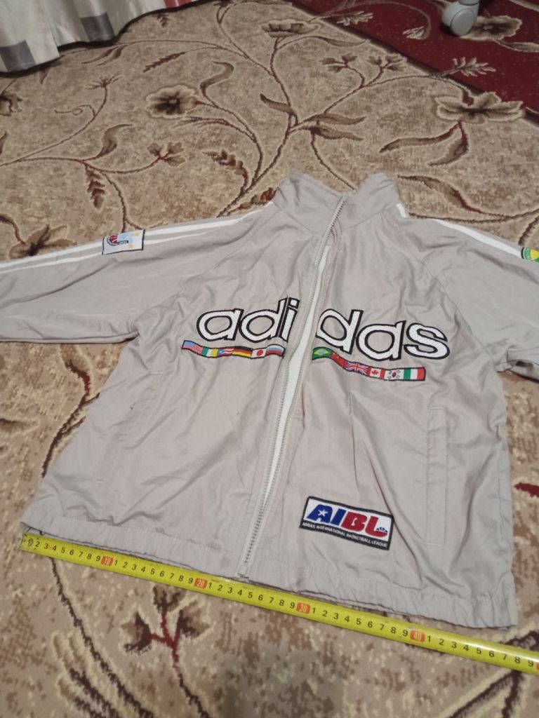 Дитяча олімпійка Adidas Track Jacket 90s з прапорами країн - фото фото фото 0
