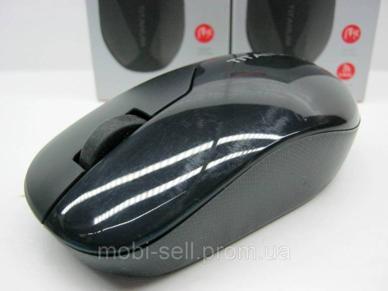 Миша бездротова TITANUM MS001W Black 2.4 GHz Optical Mouse, 3V / ААA - фото фото фото 7